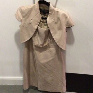 Jessica Howard Cream Dress with Bolero